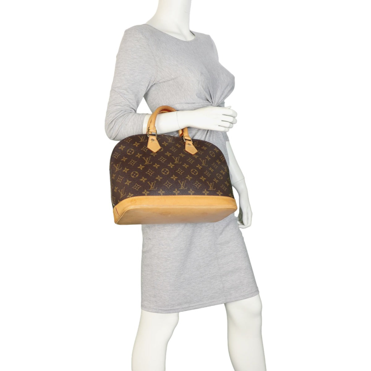 Louis Vuitton Alma PM Monogram | Vachetta Cowhide Leather
