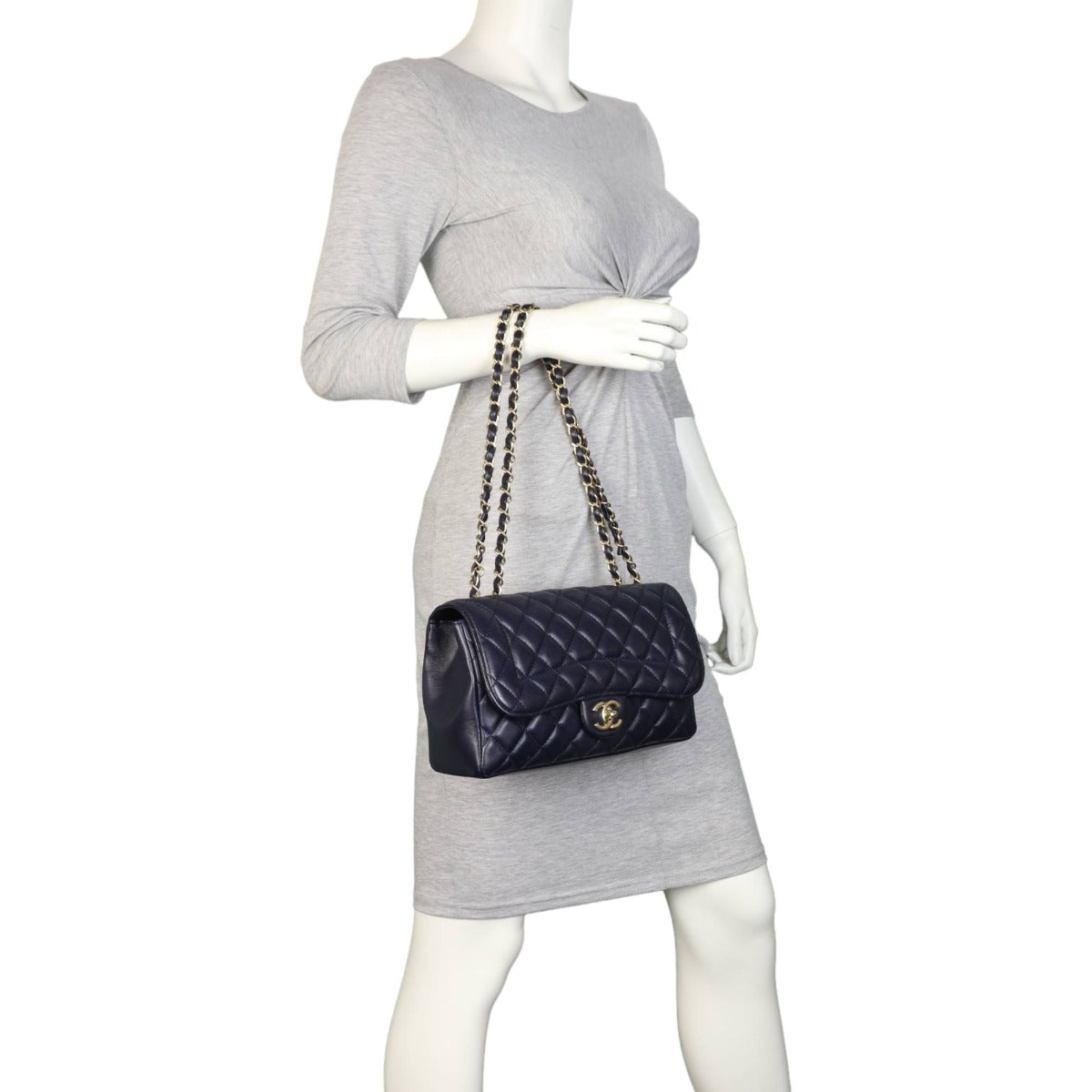 Chanel Quilted Diana Bag