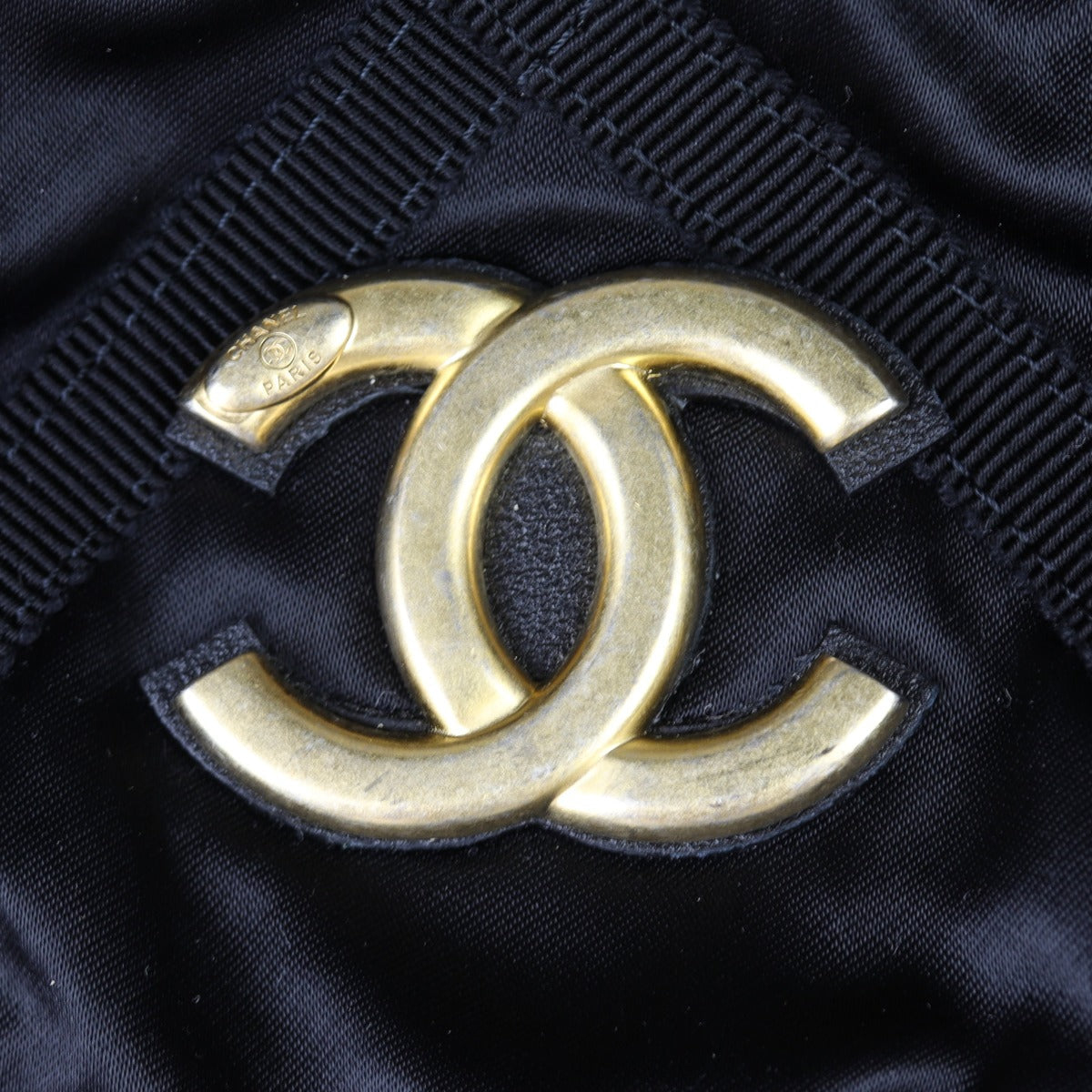 Chanel CC Nylon Maxi Shopping Tote