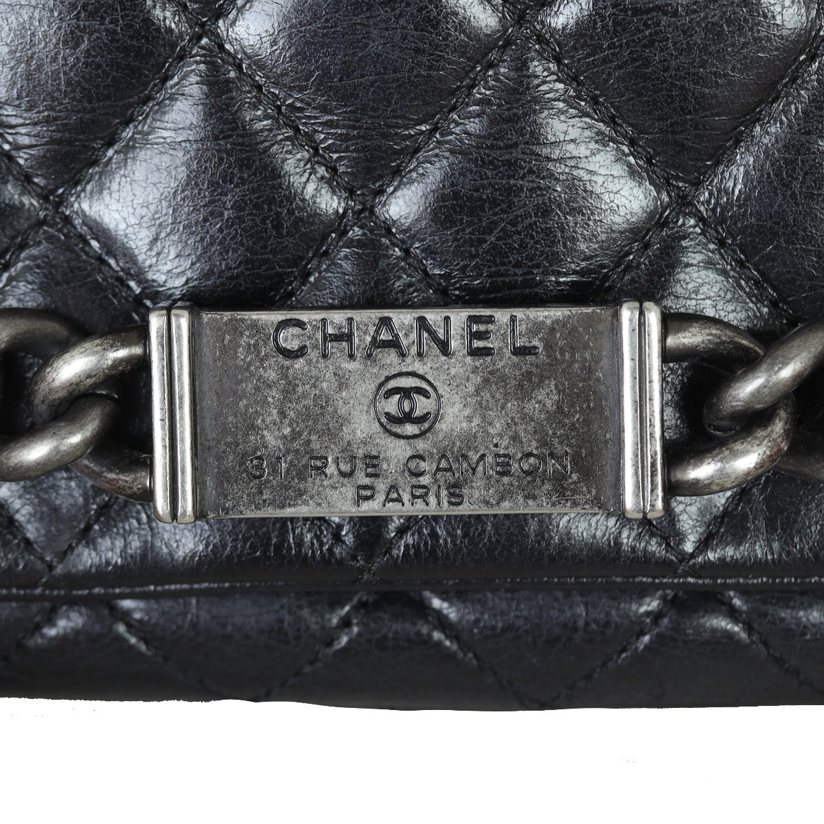 Chanel Quilted Chain Flap Bag