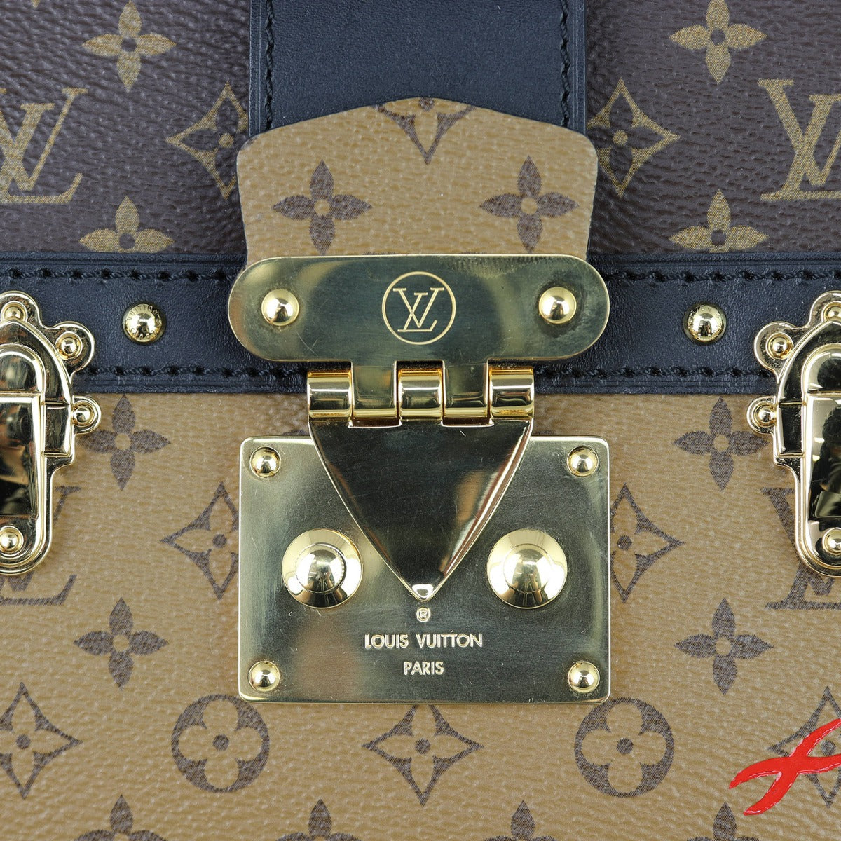 Louis Vuitton Trunk Clutch Monogram Reverse