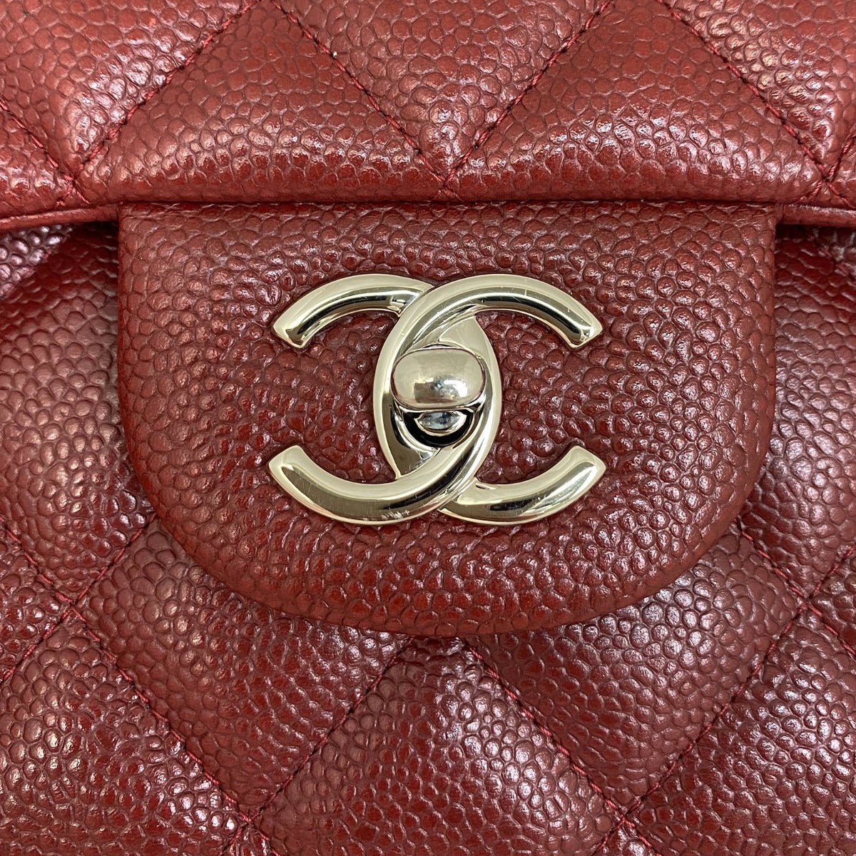 Chanel Classic Double Flap Jumbo | Burgundy