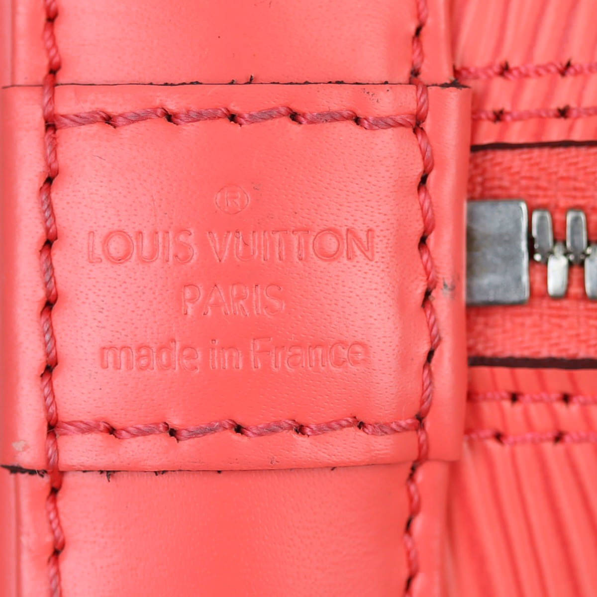 Louis Vuitton Alma BB Epi | Grenade Bright Coral