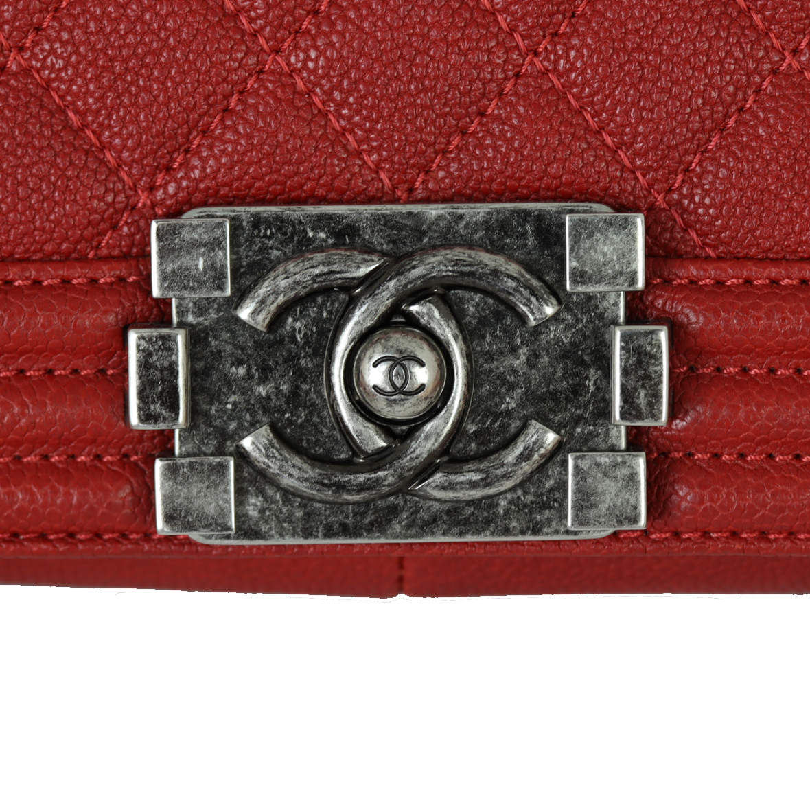 Chanel Boy New Medium | Red