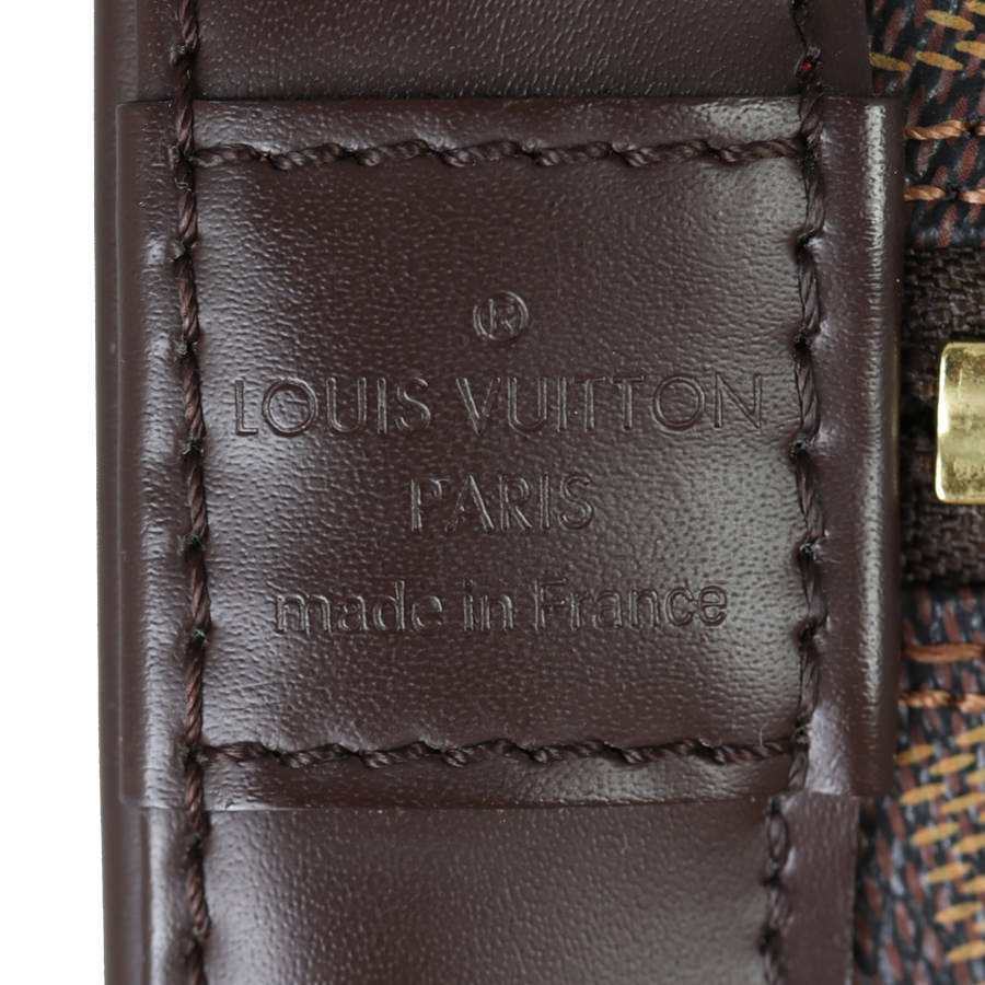 Louis Vuitton Alma PM Damier Ebene with Strap | GT Hardware