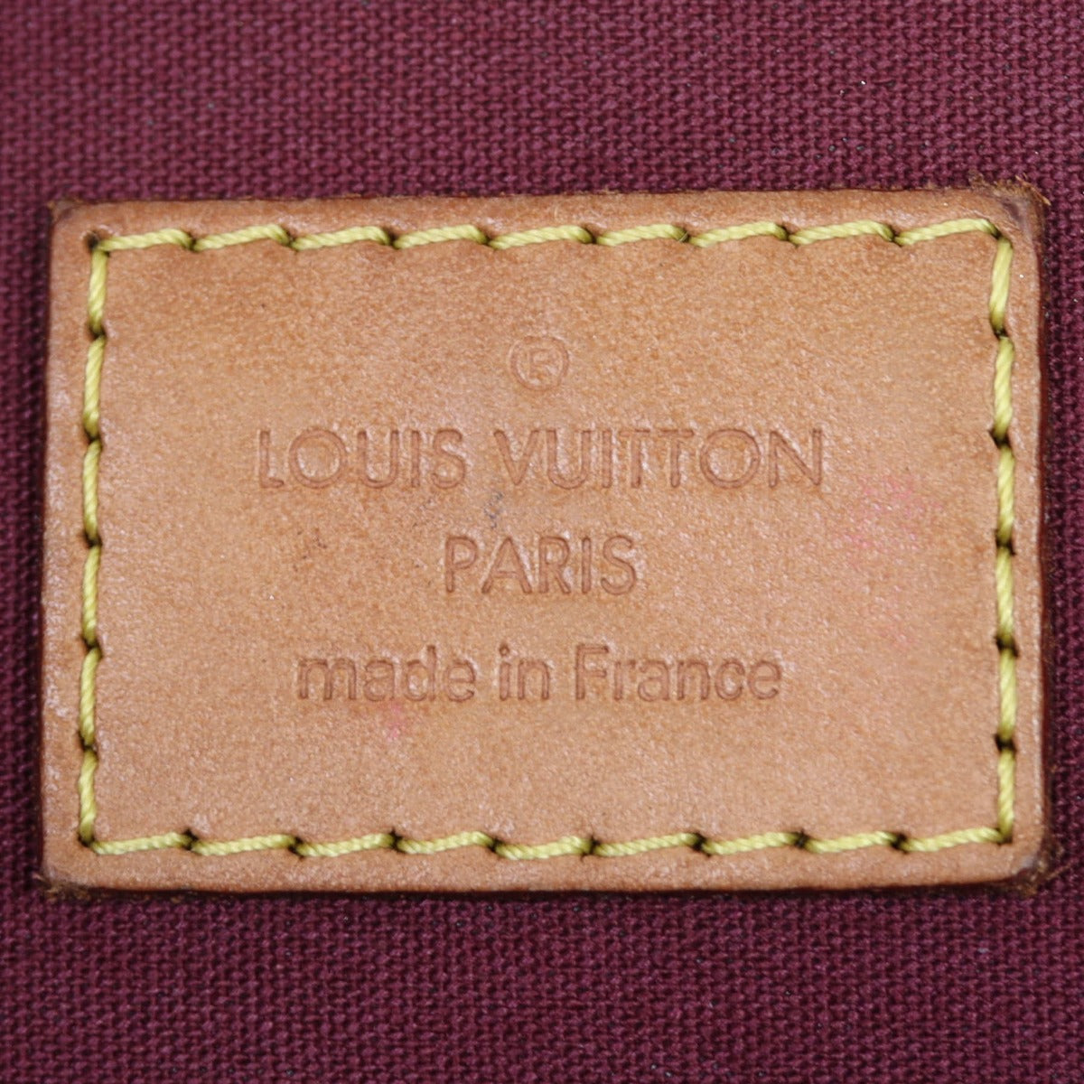 Louis Vuitton Alma PM Monogram Vernis | Rouge Fauviste