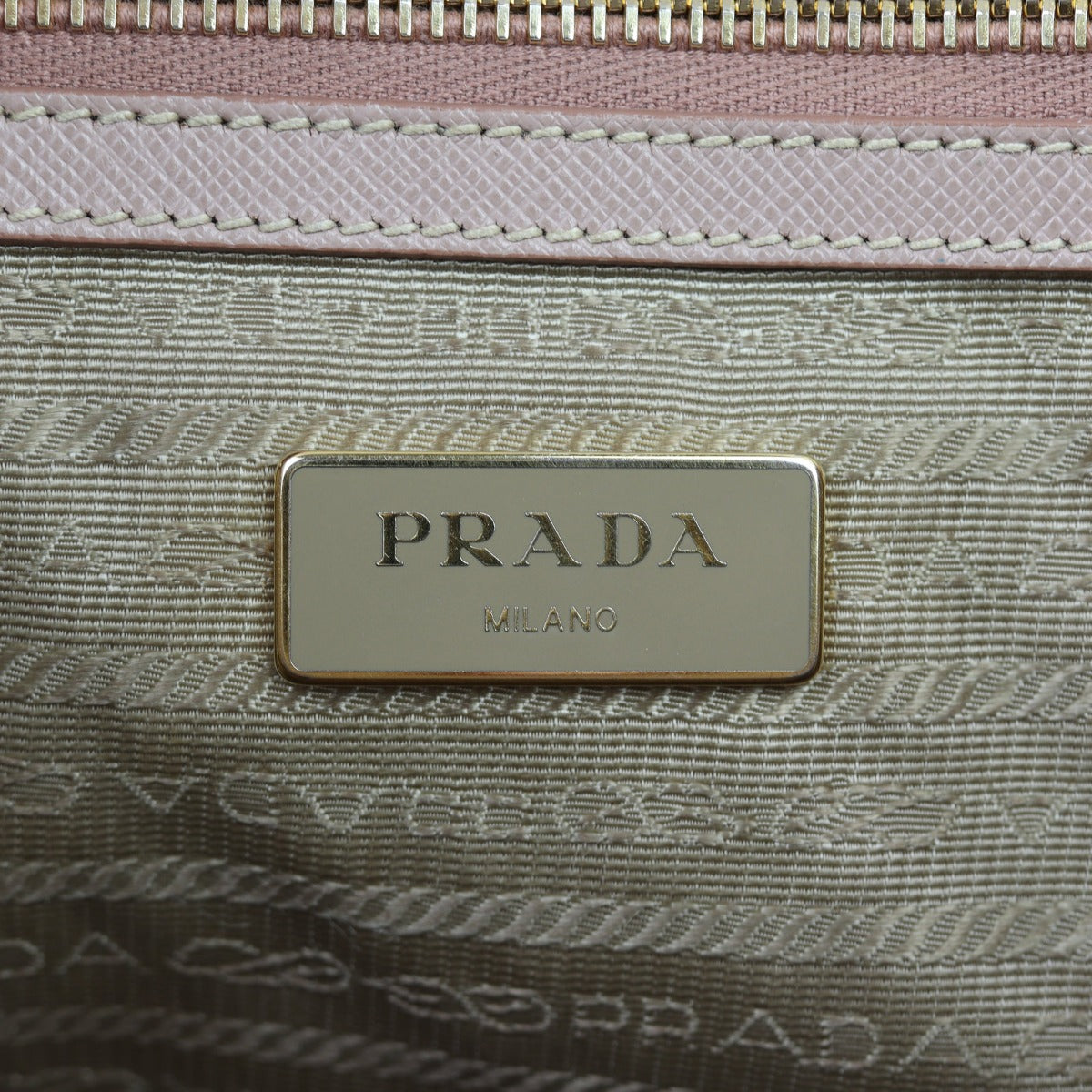 Prada Saffiano Lux Galleria Double Zip Tote Small