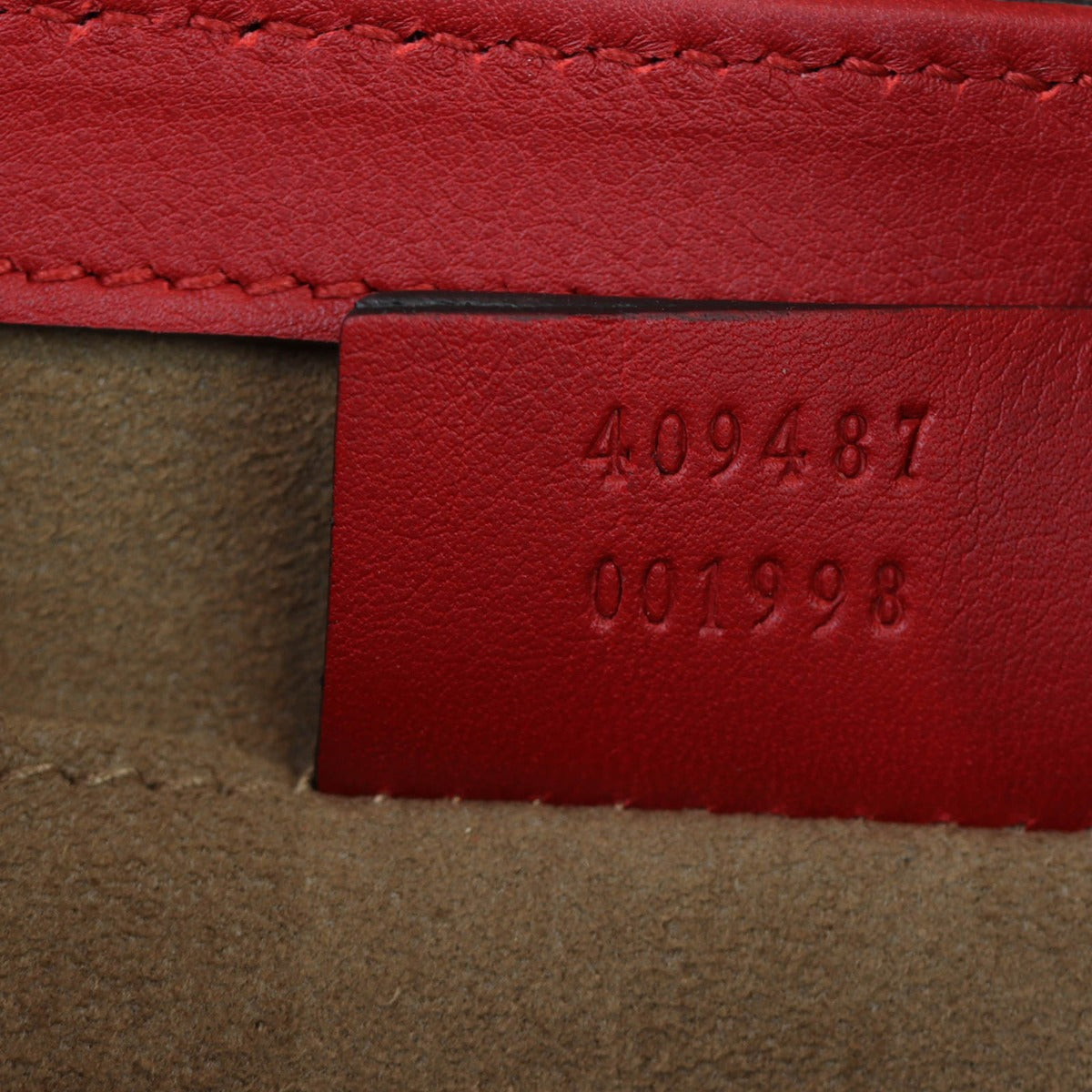 Gucci GG Supreme Padlock Small Shoulder Bag