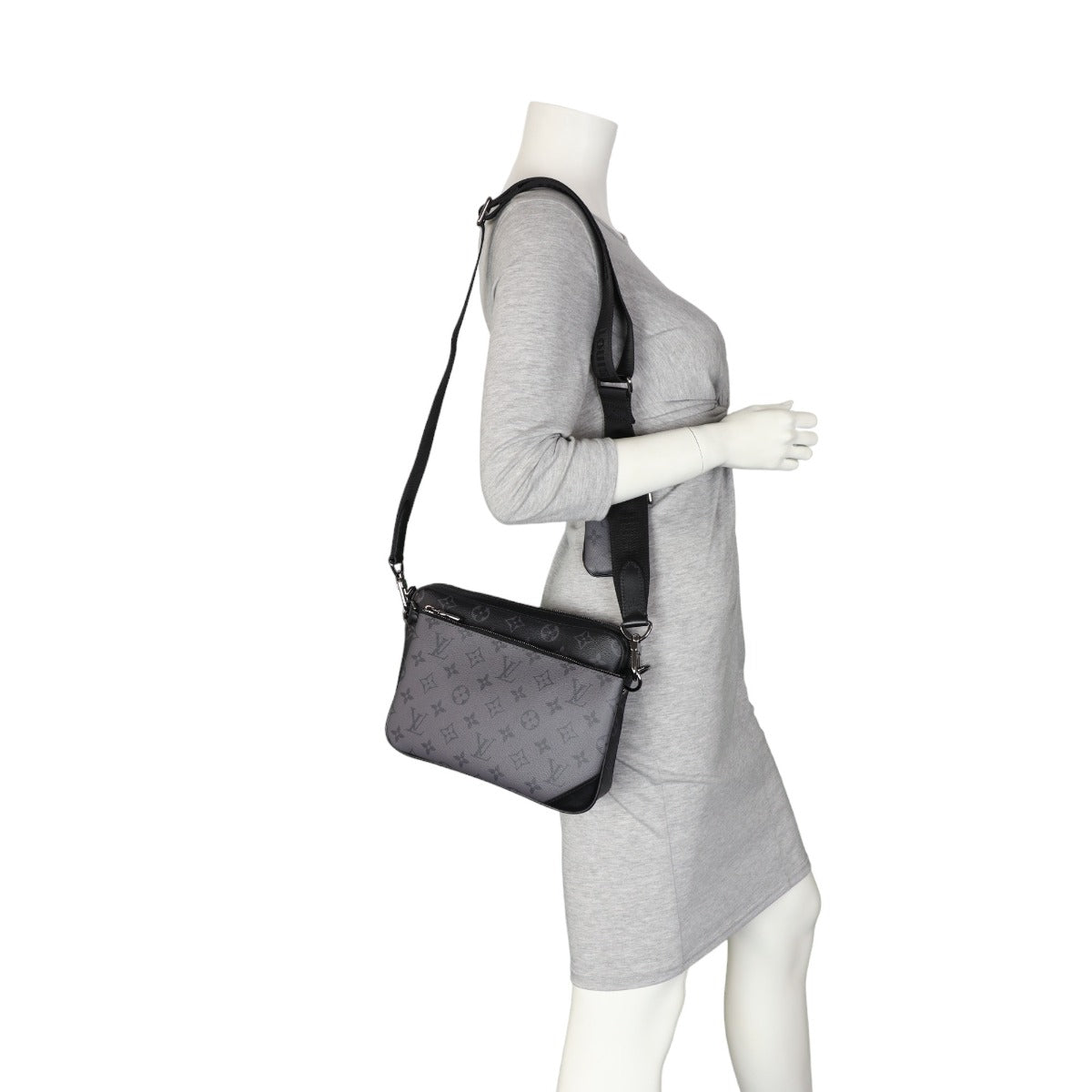 Louis Vuitton Trio Messenger Monogram Eclipse