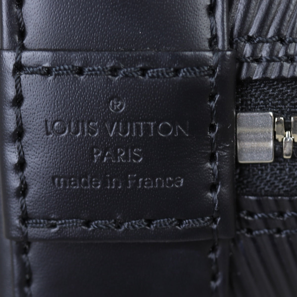Louis Vuitton Alma BB Epi | Black Silver Hardware