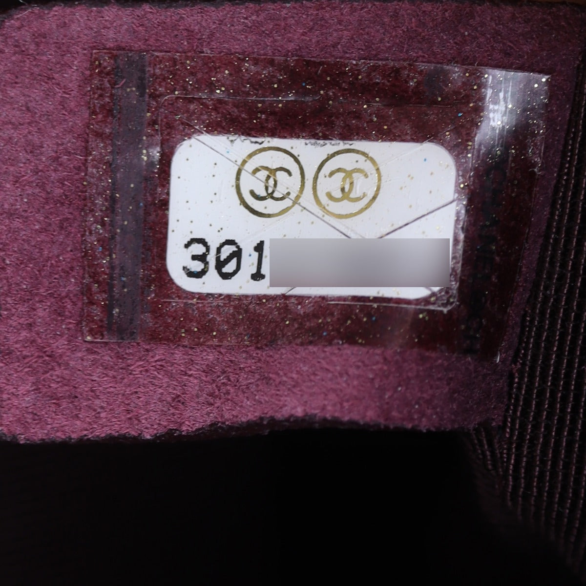 Chanel Lambskin Chain Net Shoulder Bag