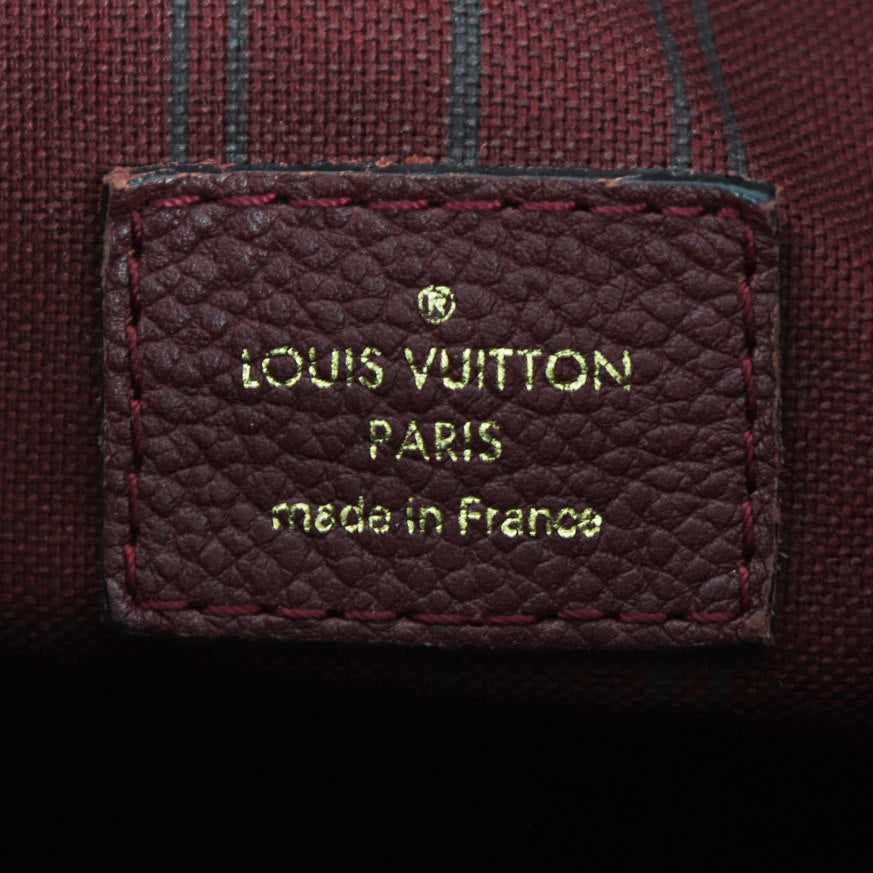 Louis Vuitton Artsy MM Monogram Empreinte | Flamme Burgundy