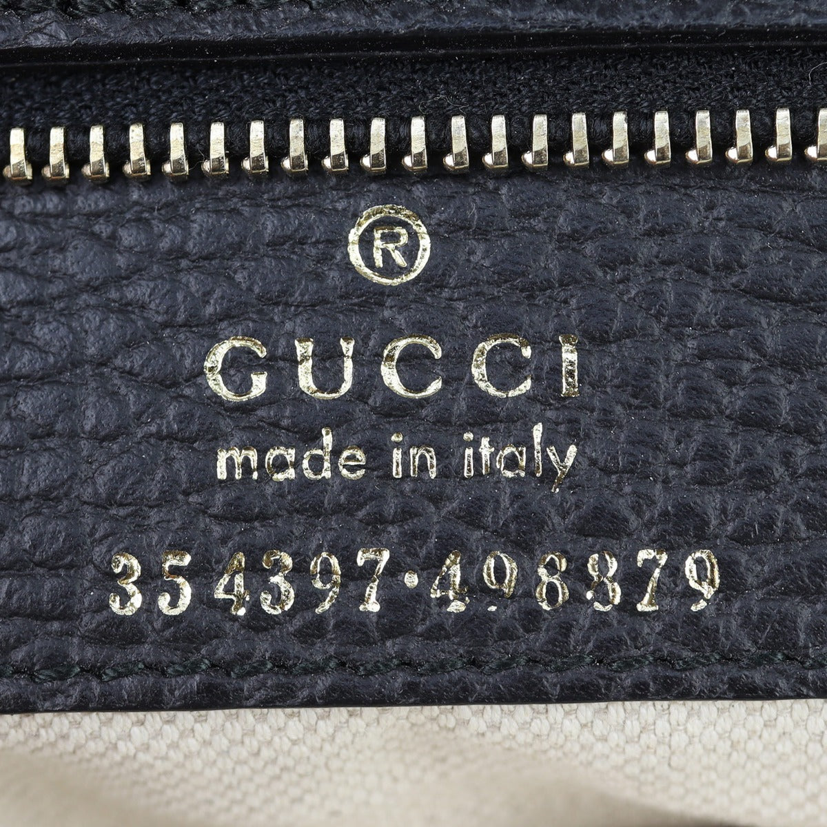 Gucci Swing Leather Tote Medium