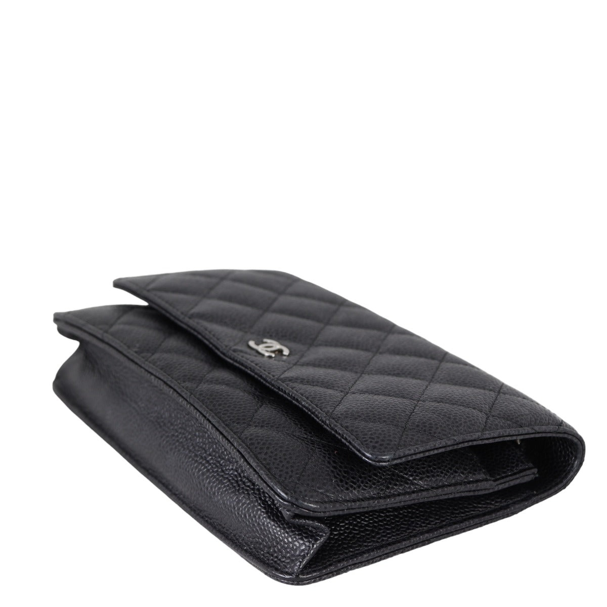 Chanel Classic Wallet on Chain | Silver Tone Hardware