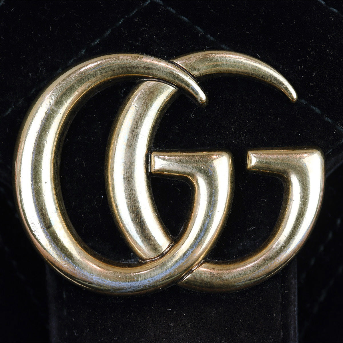 Gucci GG Marmont Small Velvet Shoulder Bag