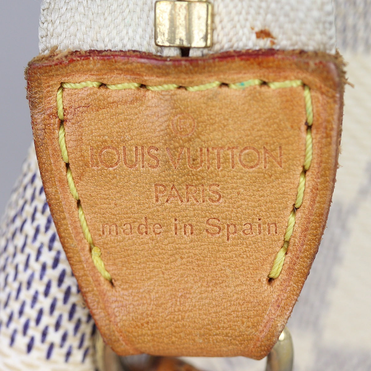 Louis Vuitton Pochette Accessoires Damier Azur