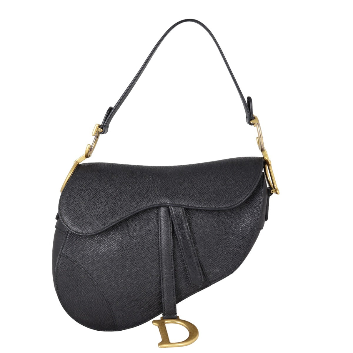 Dior Saddle Bag with Embroidered Strap