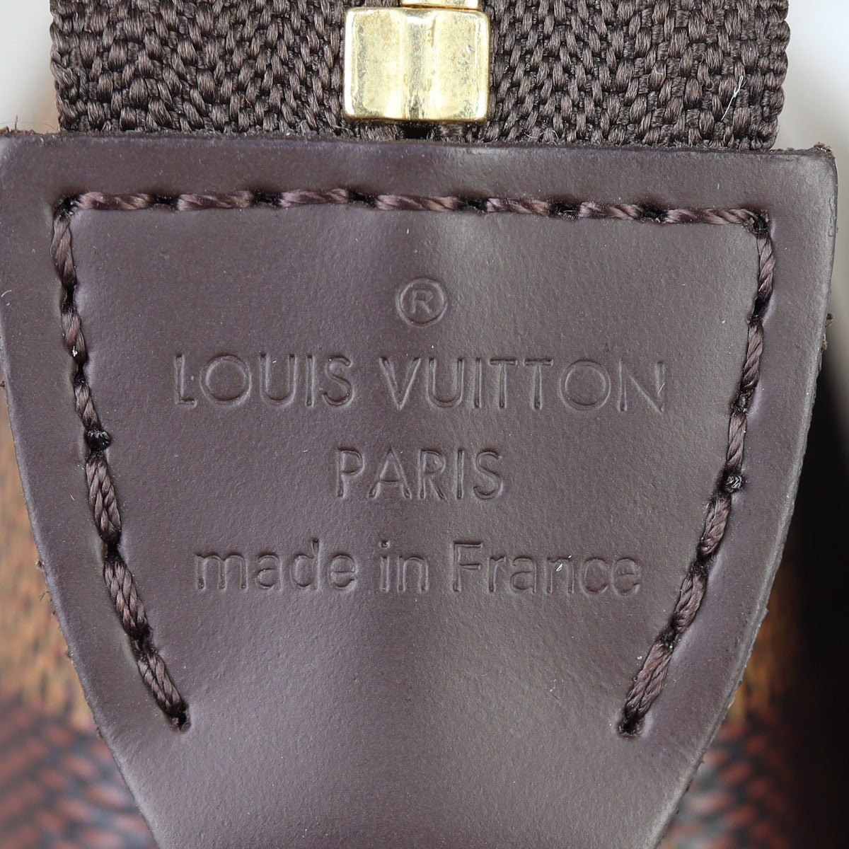 Louis Vuitton Mini Pochette Accessoires Damier Ebene