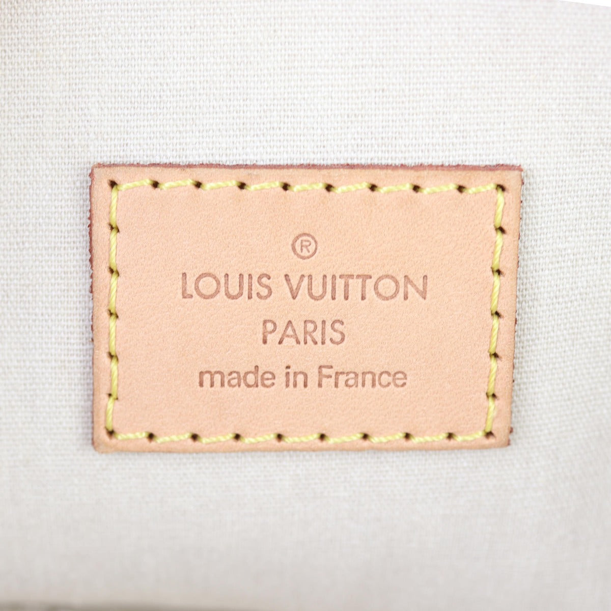 Louis Vuitton Alma PM Monogram Vernis | Blanc Corail GHW