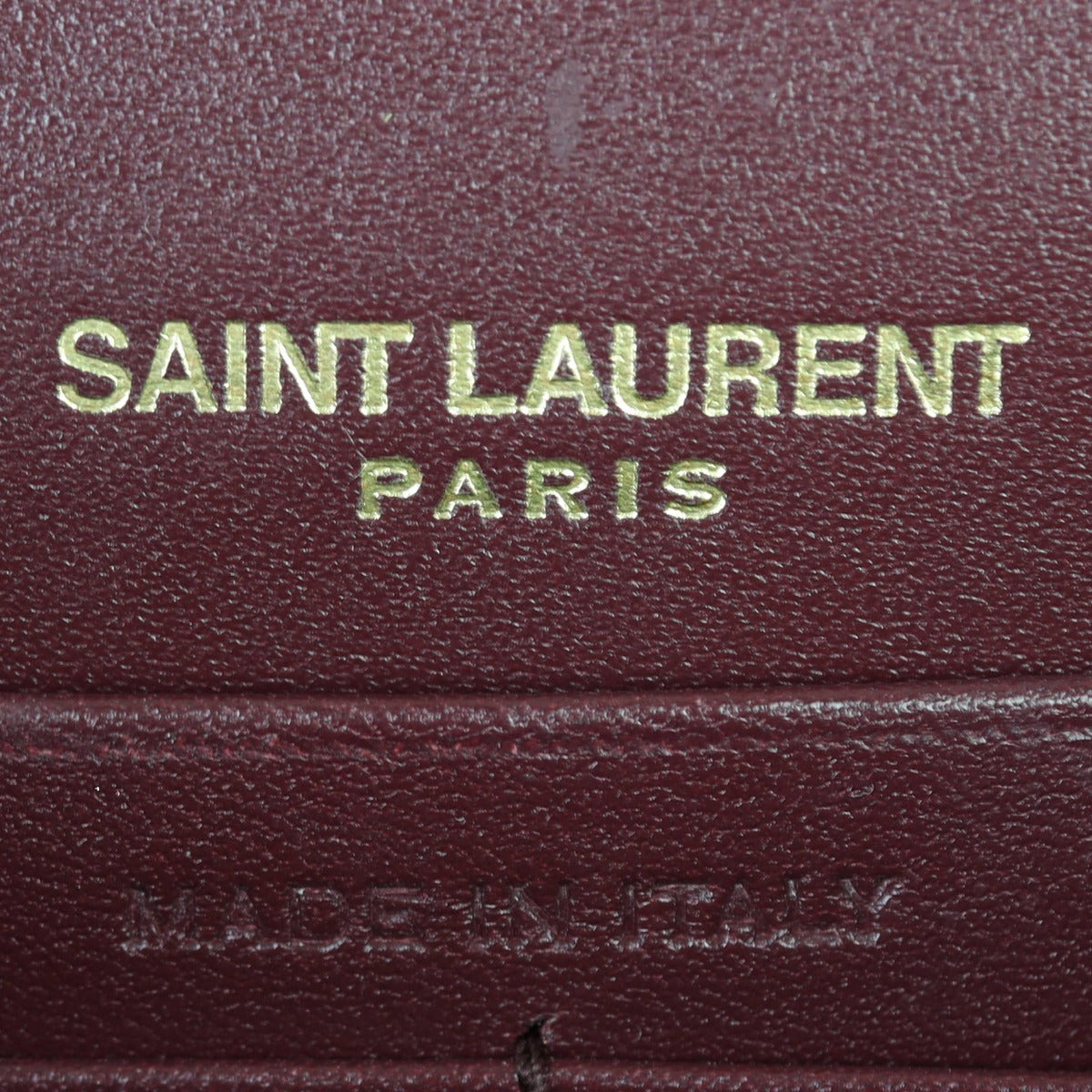 Saint Laurent Kate Tassel Chain Wallet