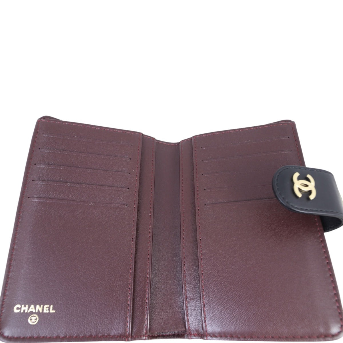 Chanel CC French Wallet | Black
