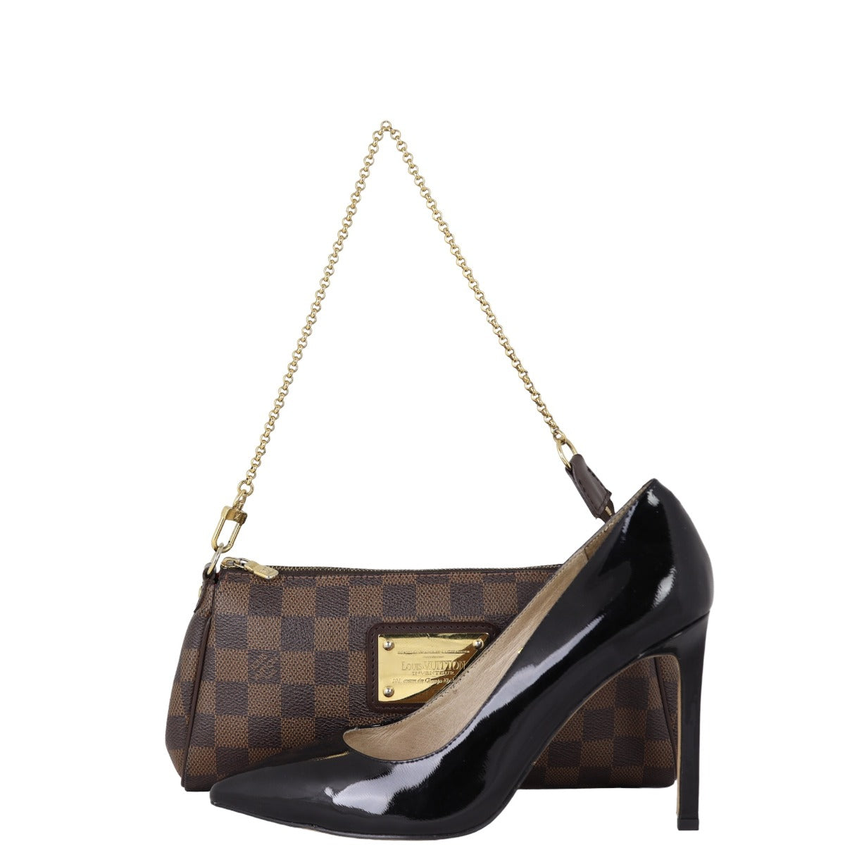 Louis Vuitton Eva Pochette Damier Ebene