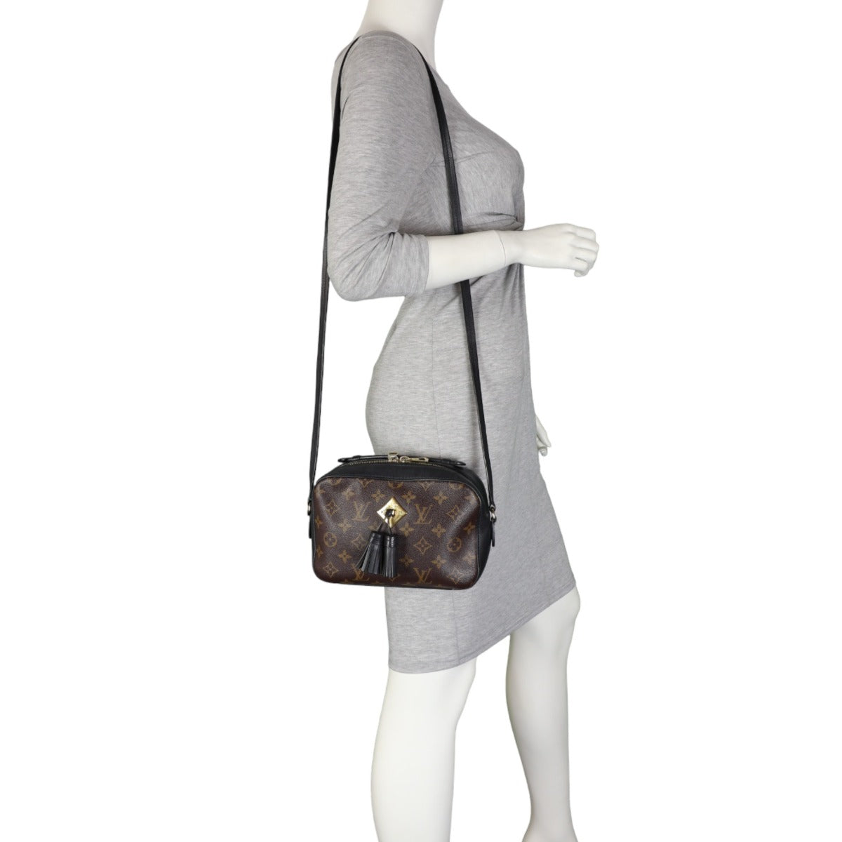 Louis Vuitton Saintonge Monogram Noir