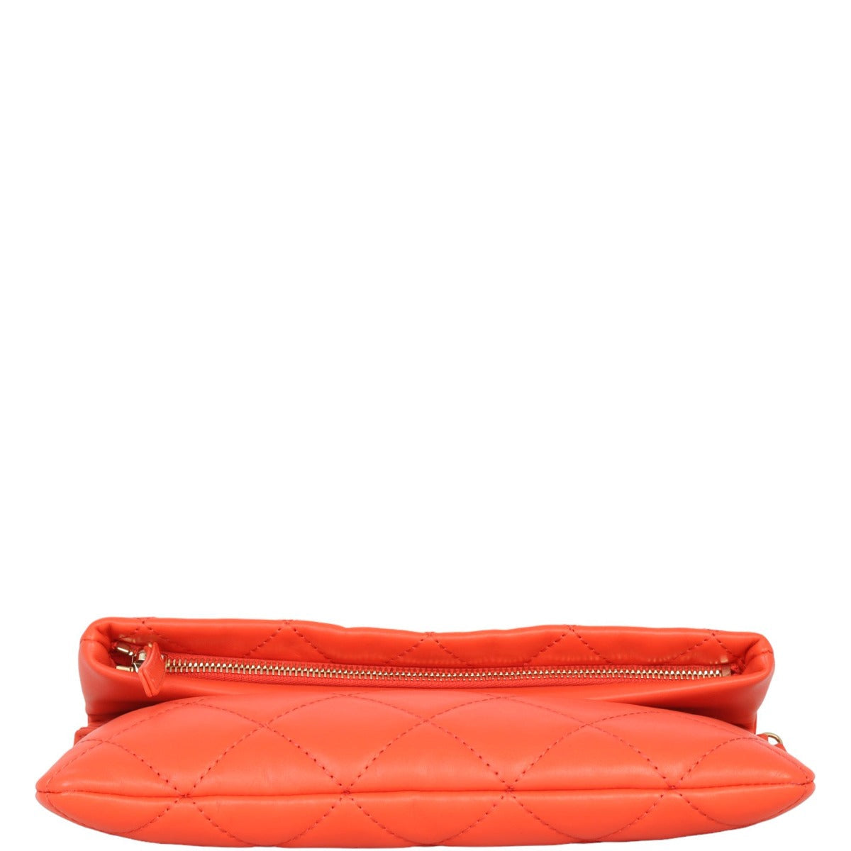 Chanel Fold Over Chain Clutch
