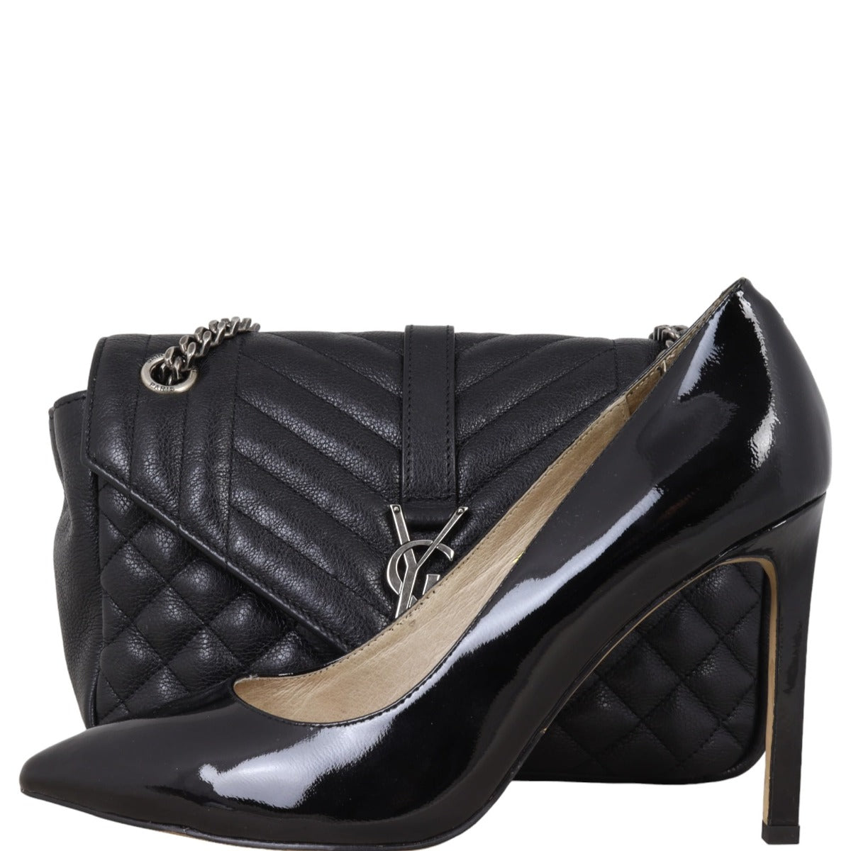 Saint Laurent Classic Medium Tri-Quilt Soft Envelope