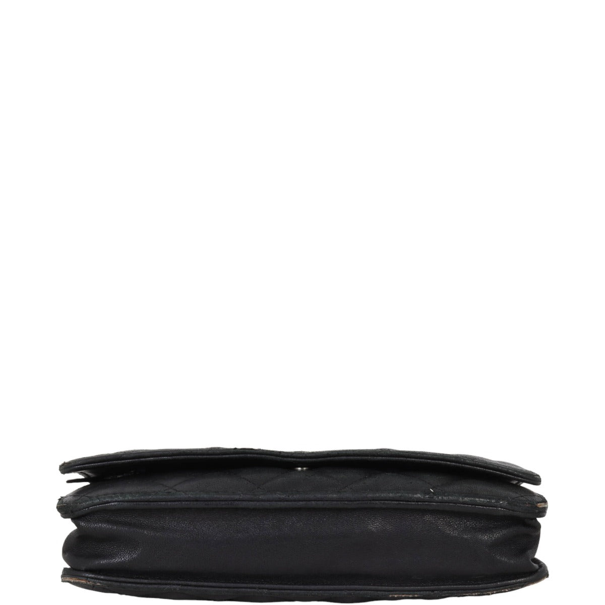 Chanel Classic Wallet on Chain | Black Diamond Quilted Lambskin