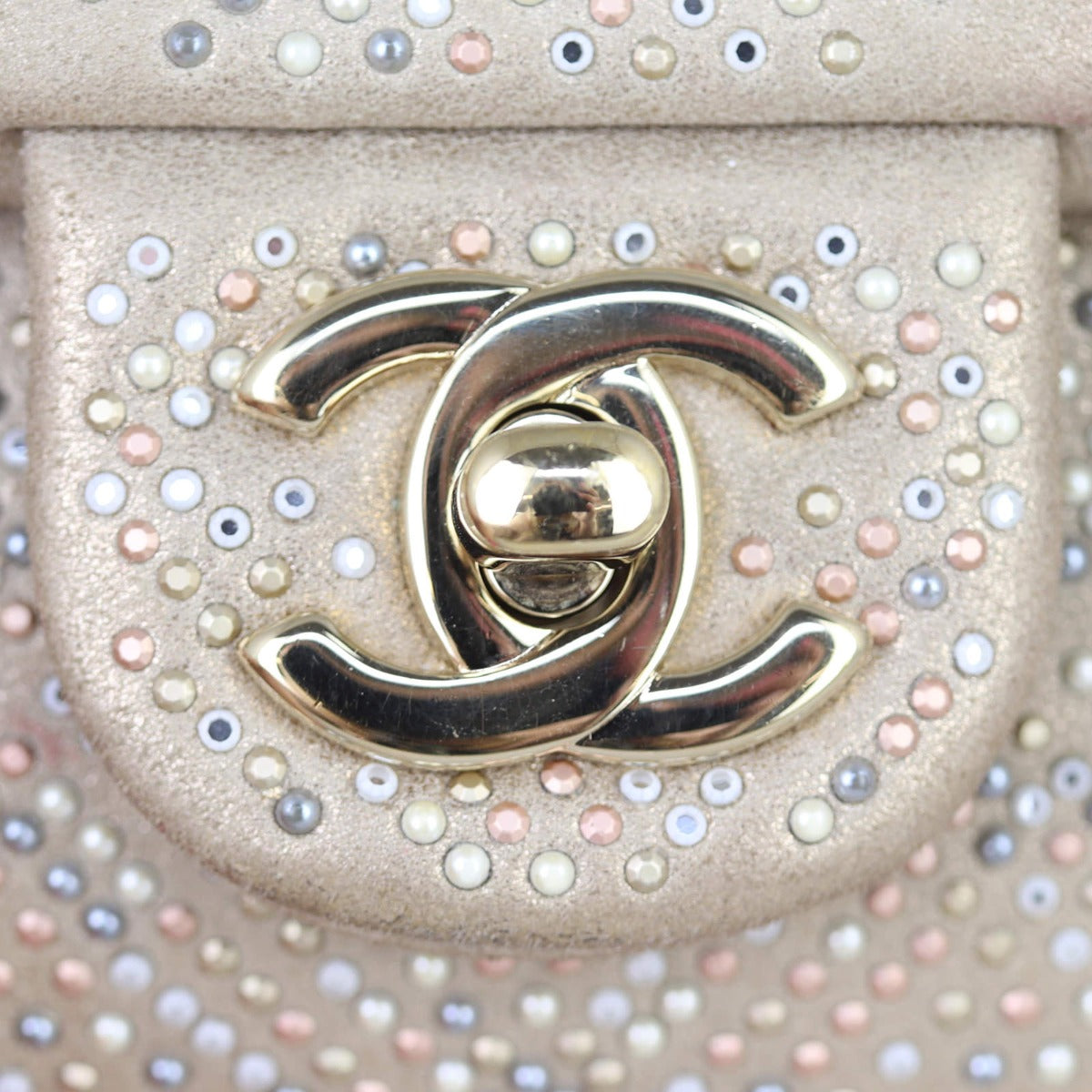Chanel CC Beaded Mini Flap Bag