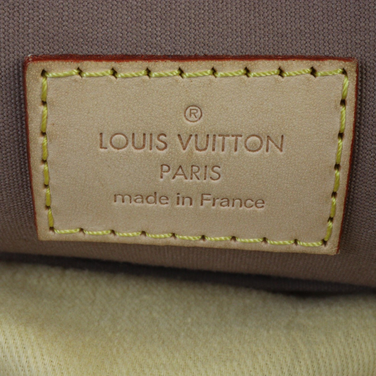 Louis Vuitton Alma GM Monogram Vernis | Beige