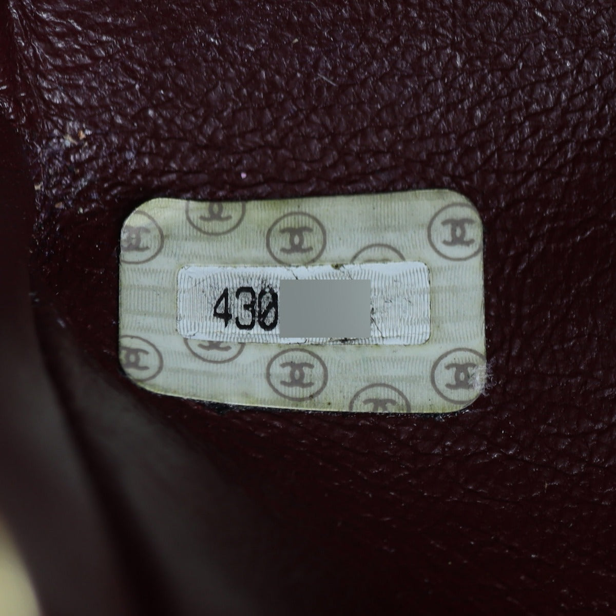 Chanel Vintage Covered CC Flap Bag
