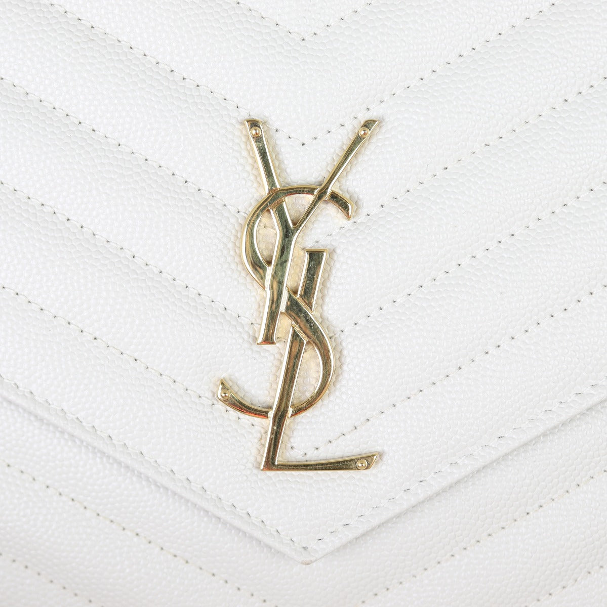 Saint Laurent Cassandre Flap Wristlet Pouch