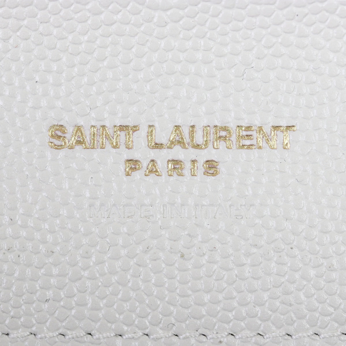 Saint Laurent Cassandre Flap Wristlet Pouch