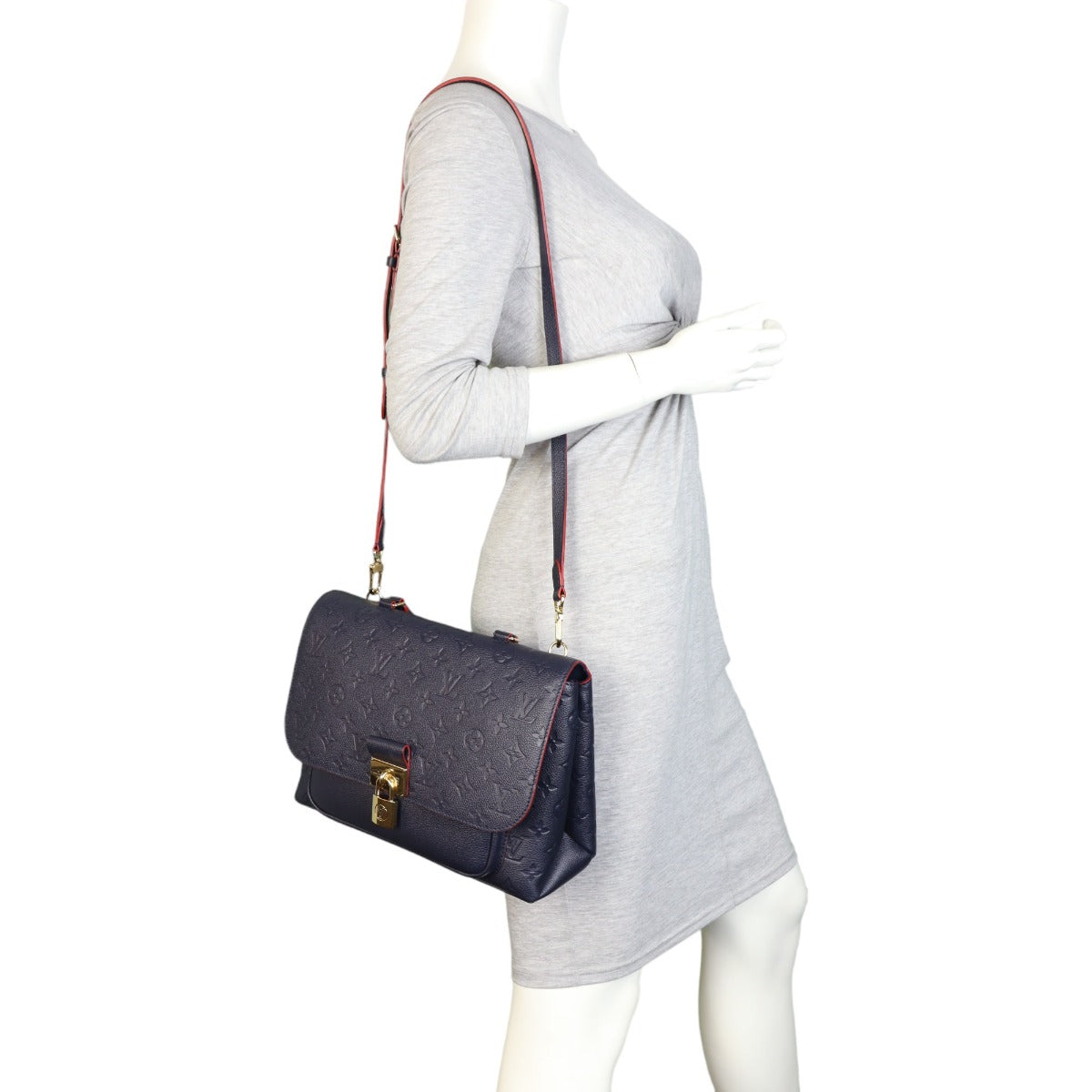 Louis Vuitton Marignan Messenger Bag Monogram Empreinte