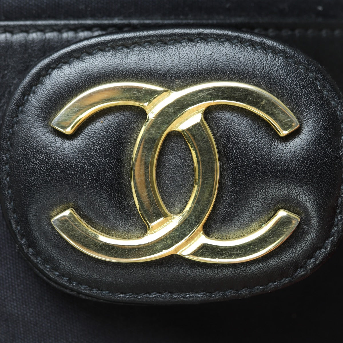 Chanel Vintage Canvas Duffle Bag