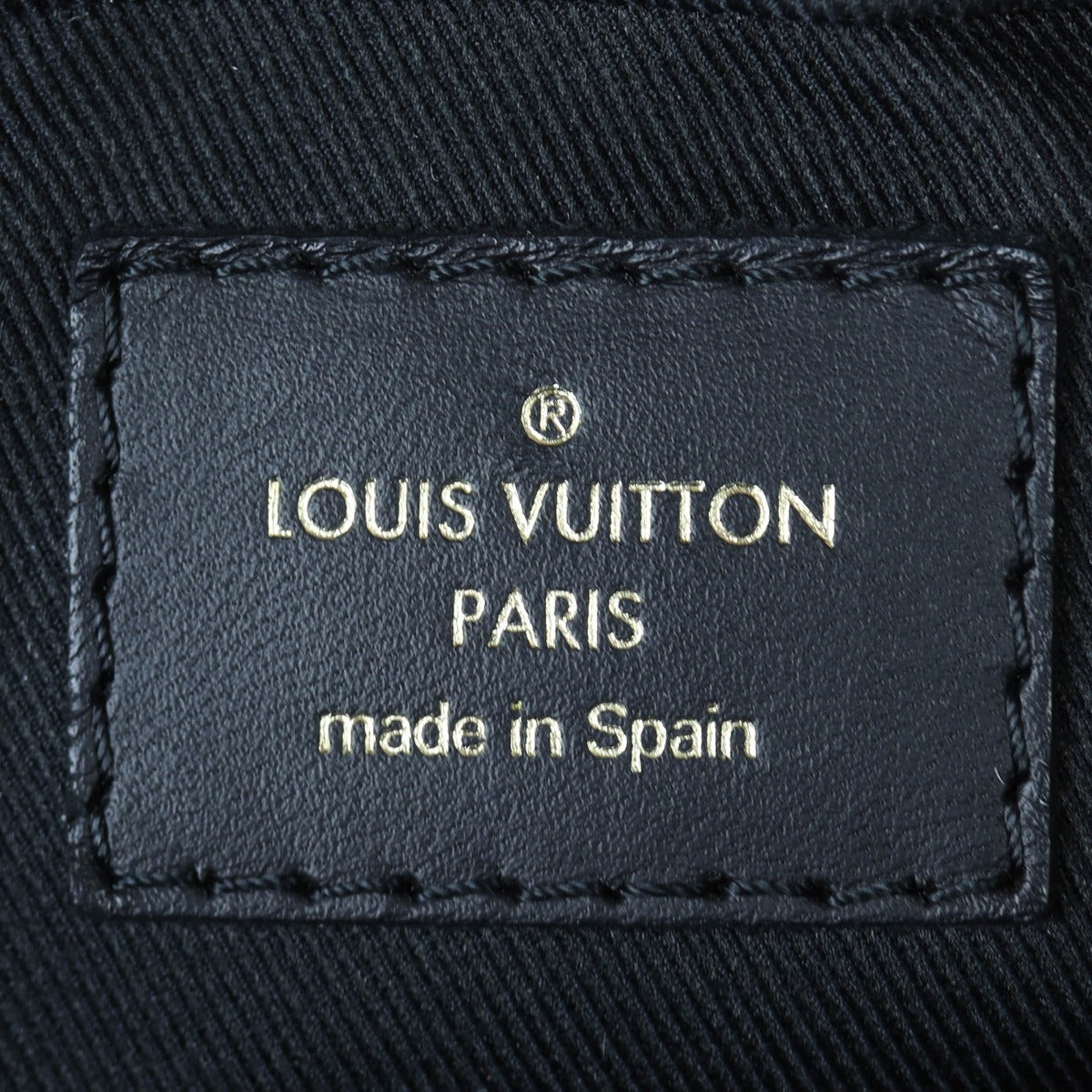 Louis Vuitton Saintonge Monogram Noir