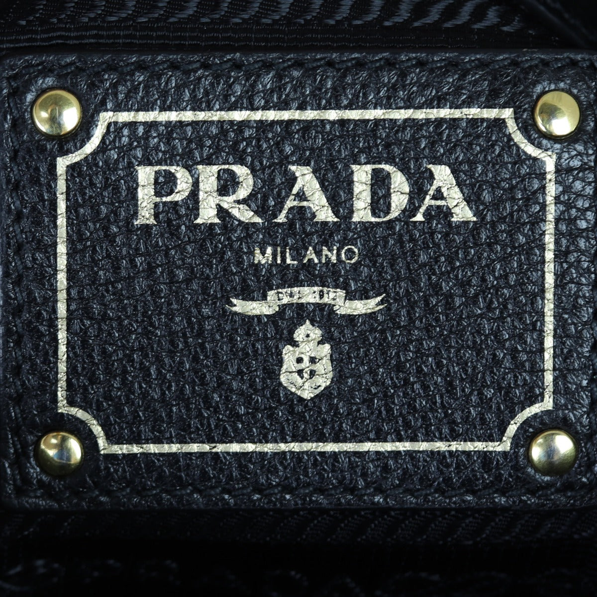 Prada Vitello Daino Satchel Bag