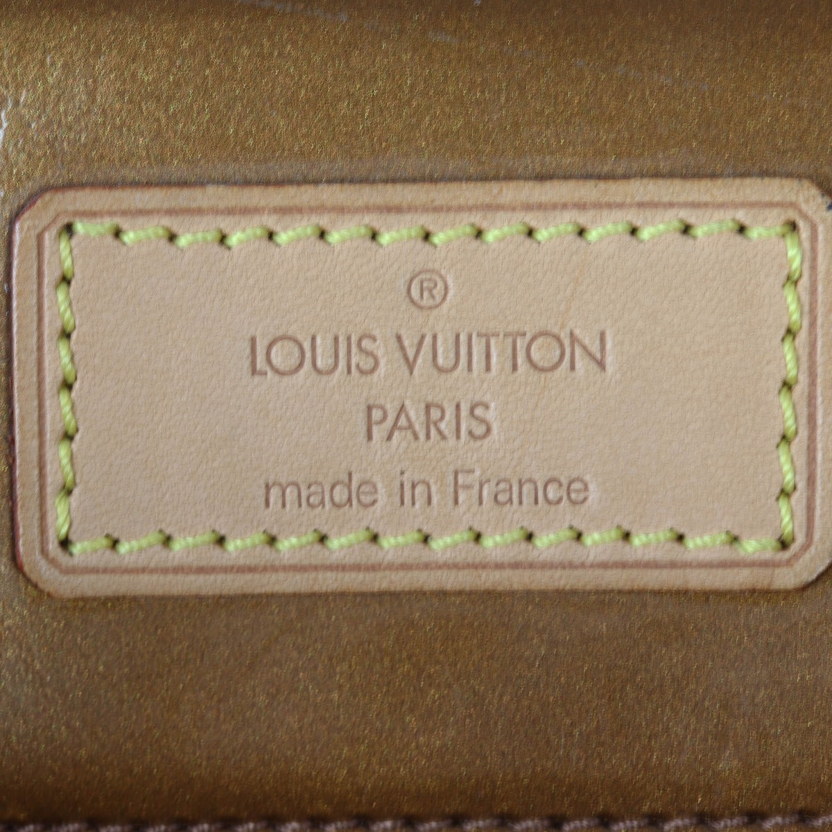 Louis Vuitton Reade MM Vernis Monogram