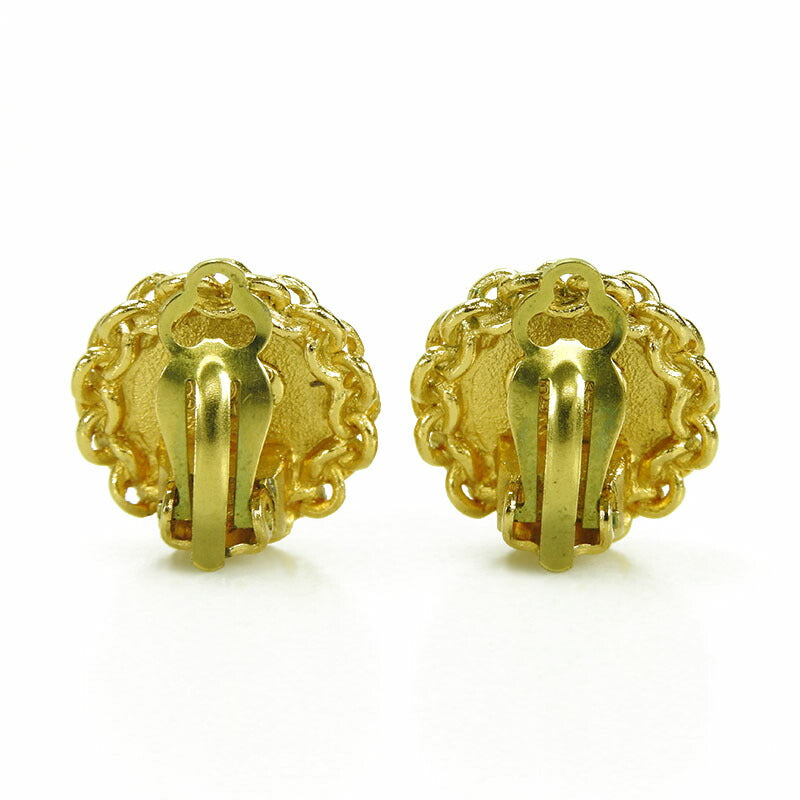 CHANEL Earring plating gold Women