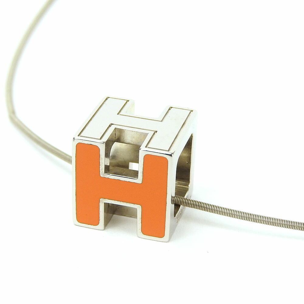 HERMES Necklace metal Silver Women