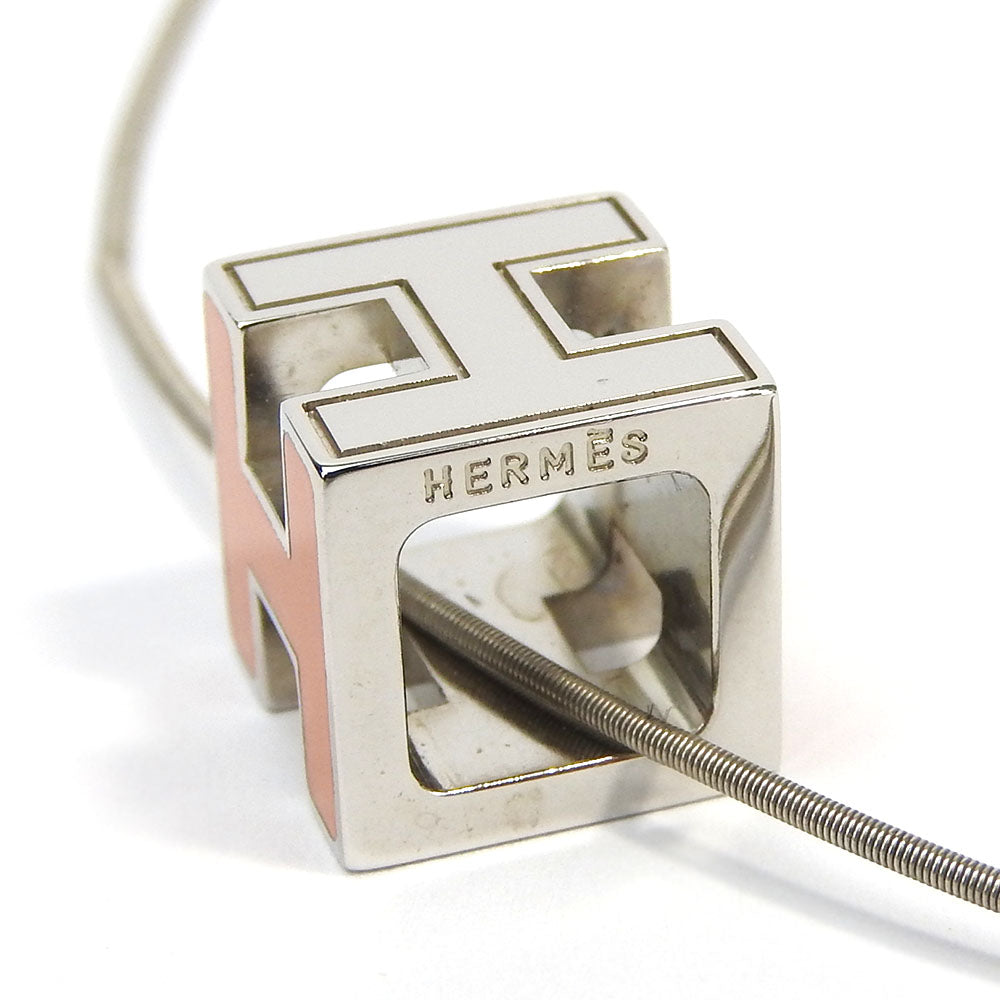 HERMES Necklace metal Silver Women