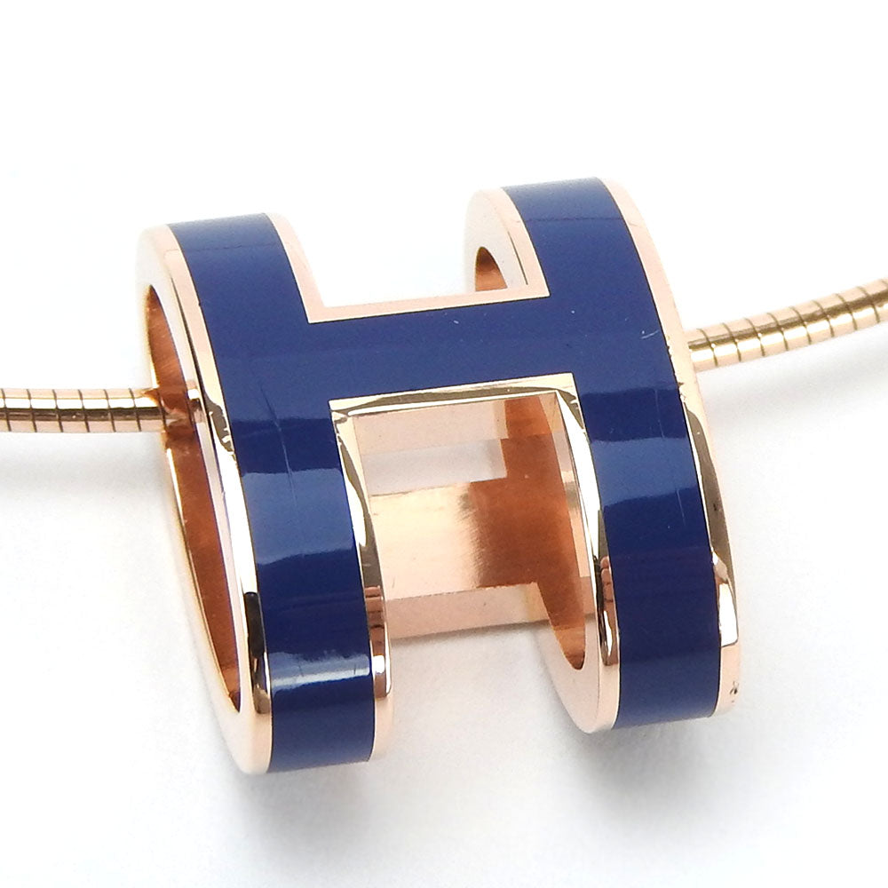 HERMES Necklace Silver925 Pink gold Pop ash Women