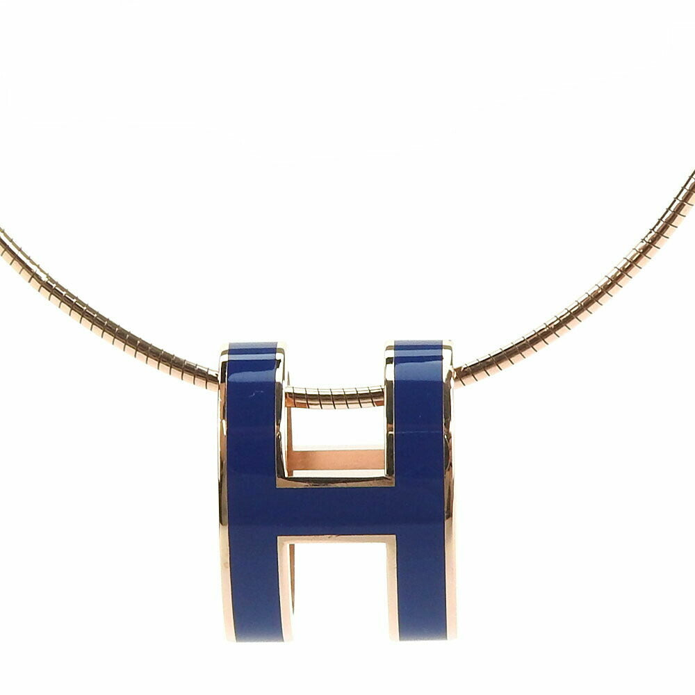 HERMES Necklace Silver925 Pink gold Pop ash Women