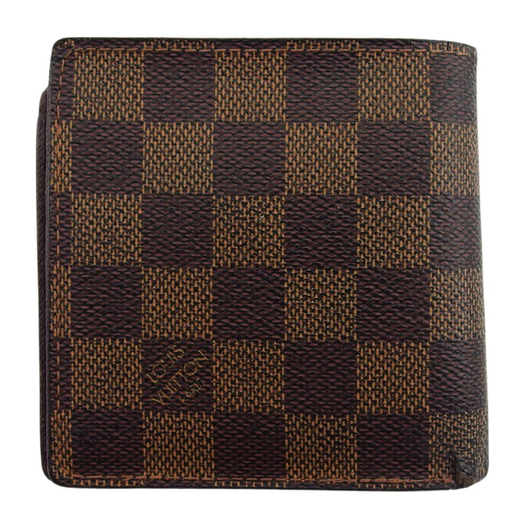 LOUIS VUITTON Bifold Wallet N61665 Ebene Porto Vie cult Credit Monet