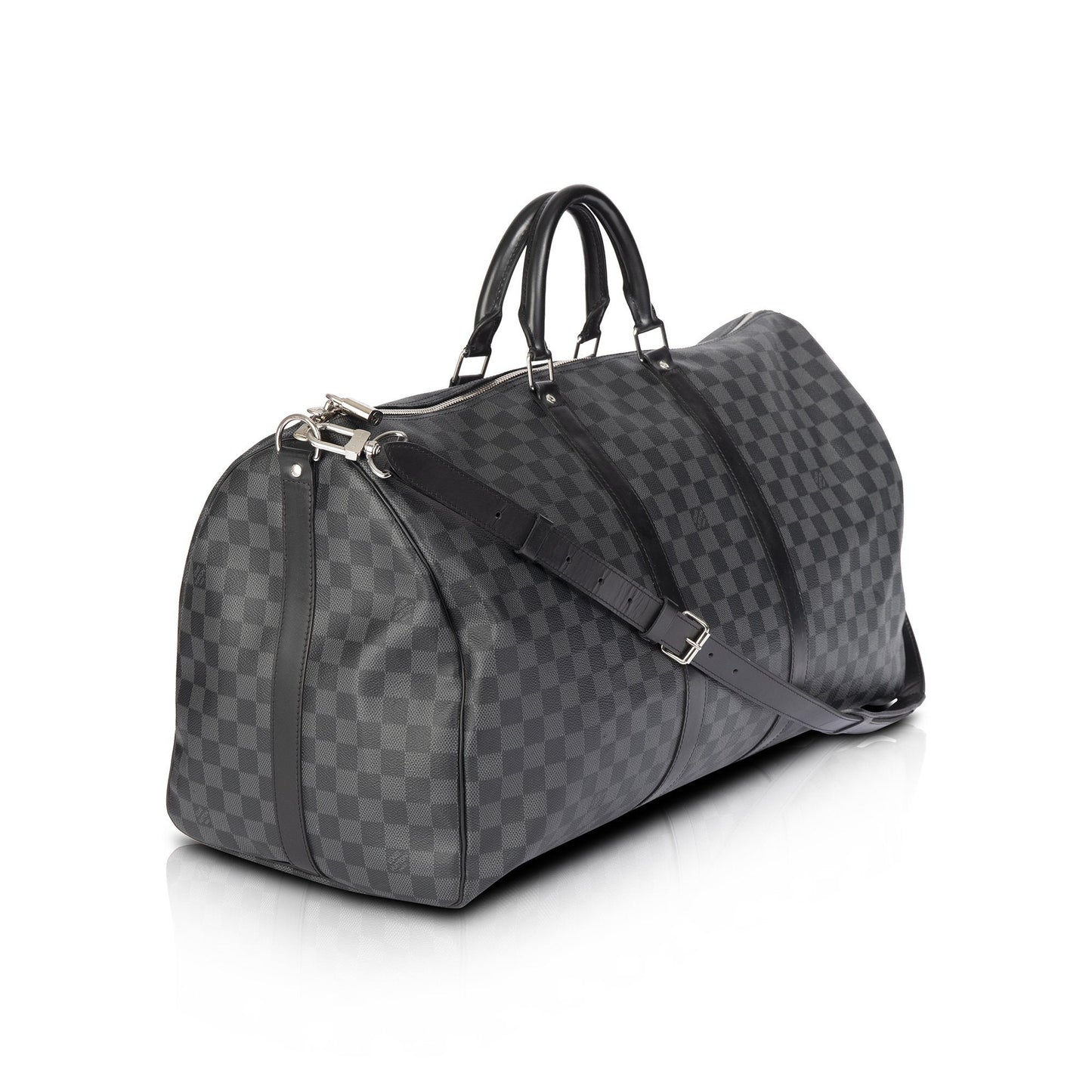 Louis Vuitton 2018 Damier Graphite Keepall Bandouliere 55