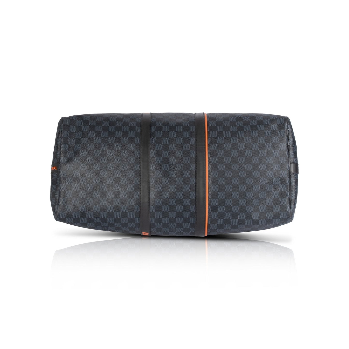 Louis Vuitton 2019 Limited Edition Damier Cobalt Race Keepall Bandouliere 55