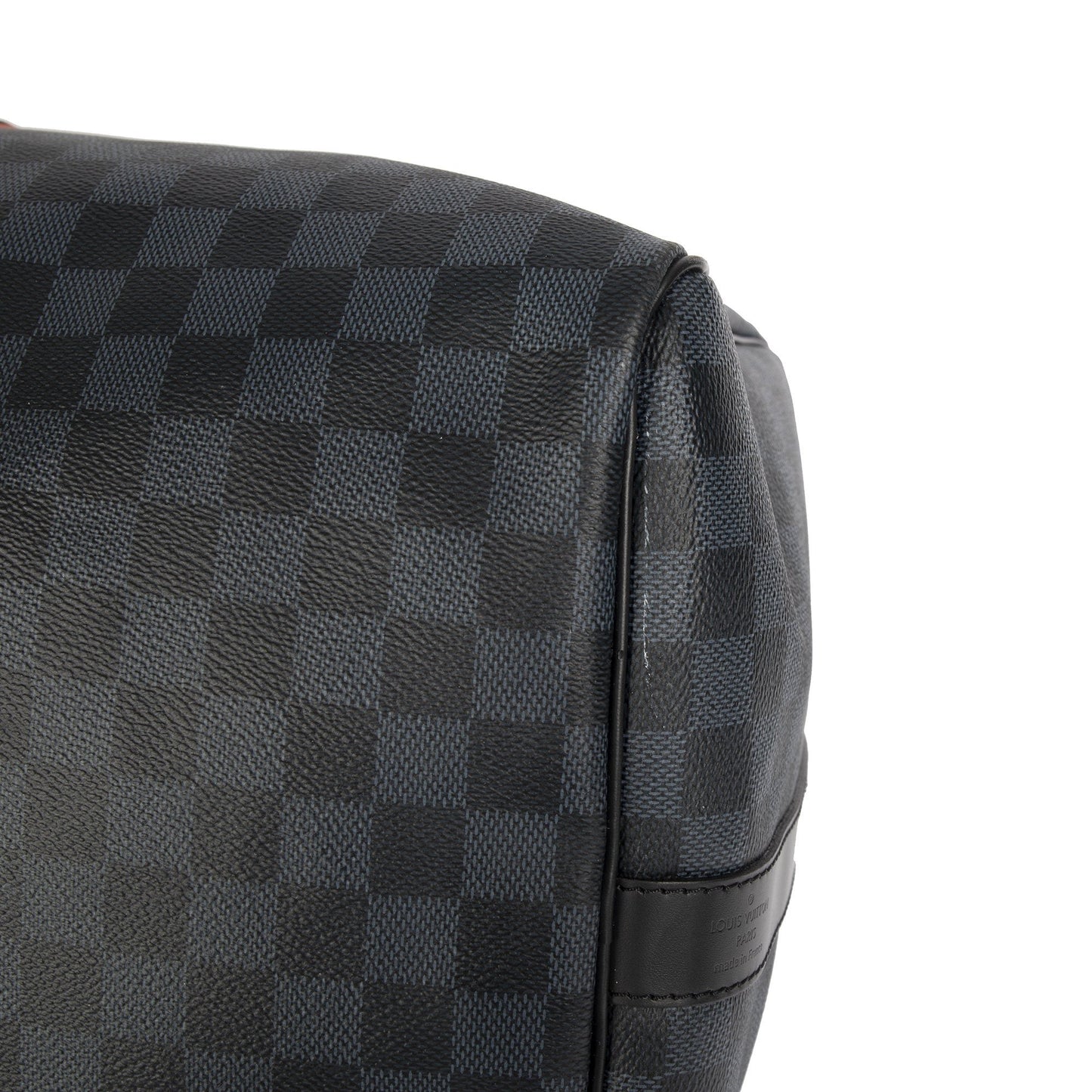 Louis Vuitton 2019 Limited Edition Damier Cobalt Race Keepall Bandouliere 55