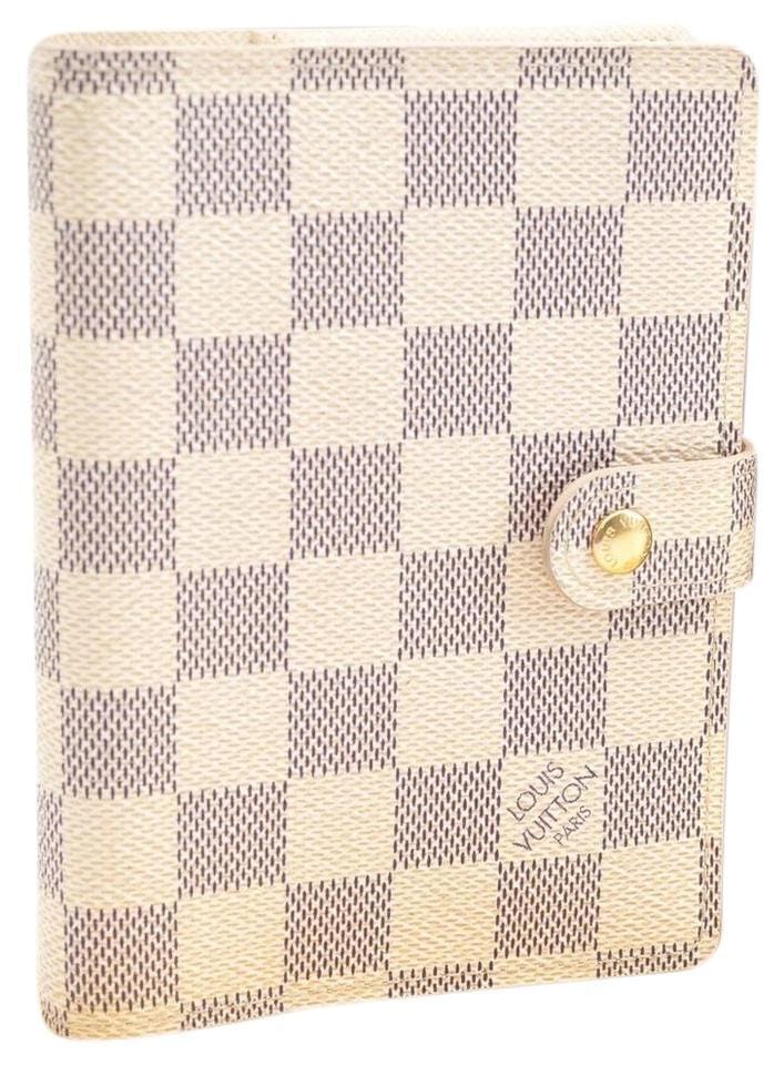 Louis Vuitton Damier Azur Agenda PM Day Planner Cover